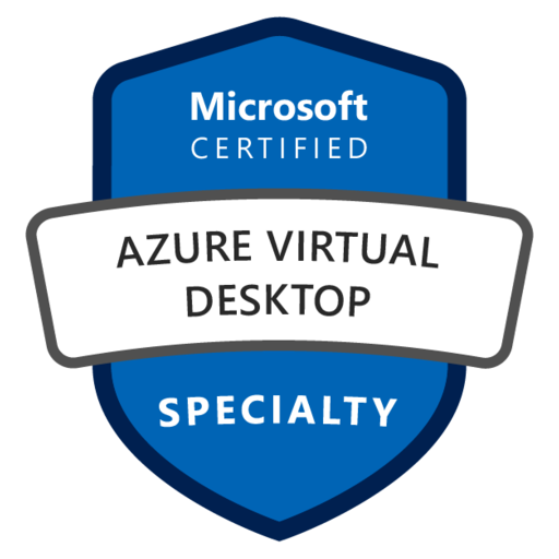 Microsoft Certified: Azure Virtual Desktop Specialty