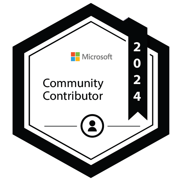 Microsoft Community Contributor 2024