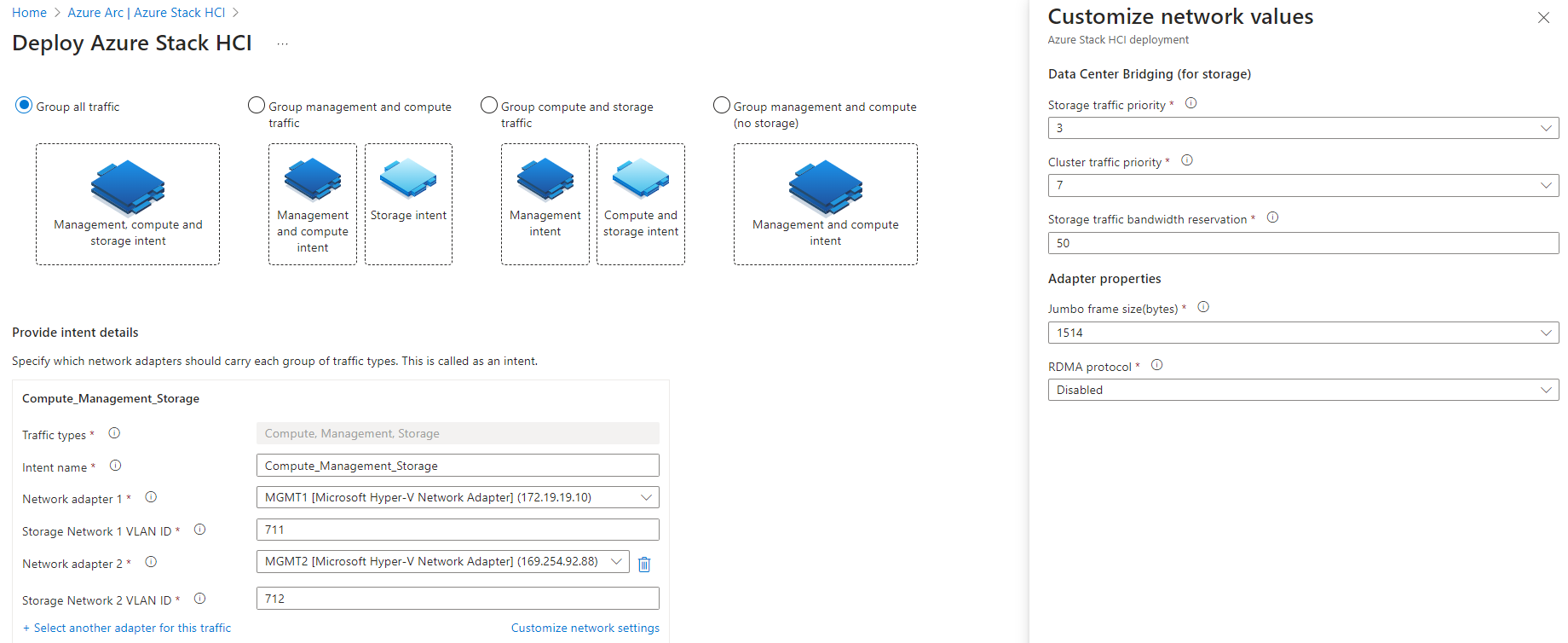 Network Configuration