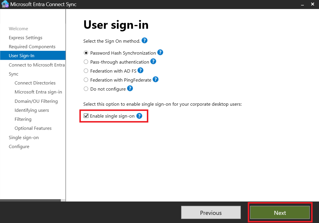 Entra ID Connect Config 3