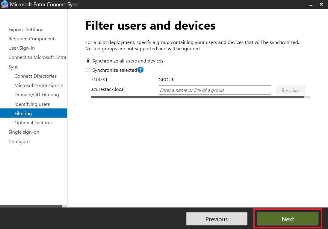 Entra ID Connect Config 11