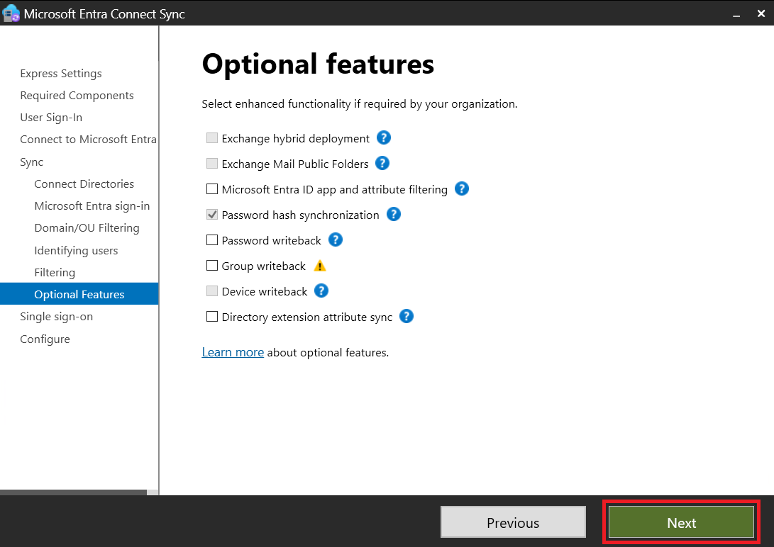 Entra ID Connect Config 12