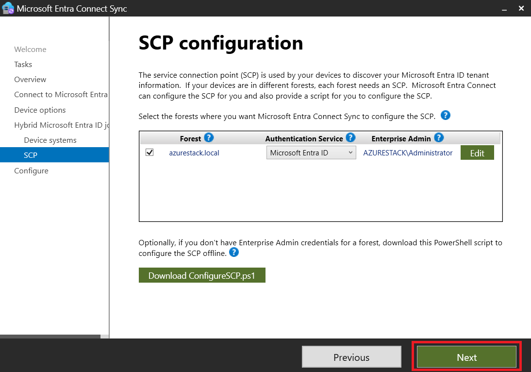 Entra ID Connect Config 20